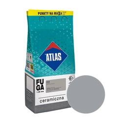 Atlas керамична фугираща смес 5 kg сива 035