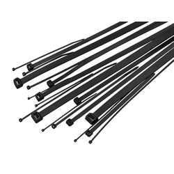 Attache de câble 10x450mm noir 100 Pcs