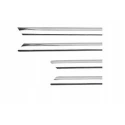 Audi A3 8L 1996-2003 - Chrome Decorative Strips Bumper Protective Covers