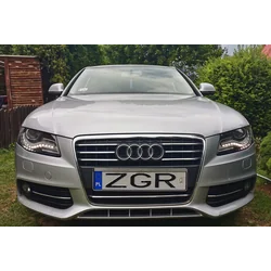 AUDI A4 B8 - Chrome Strips Chrome Grill FULL