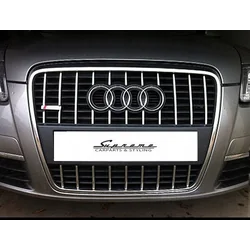 AUDI A6 C6 S-LINE CHROME GRILL juostelės, netikras TUNINGAS