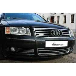 AUDI A8 D3 4E KRÓM GRILL csíkok a hűtőrácson Tuning