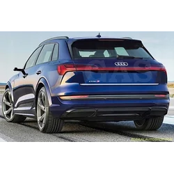 Audi E-TRON 2018+ CHROME Strip på motorhjelmen Tuning