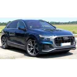 Audi Q8 - Bandes CHROMÉES sur portes latérales décoratives chromées