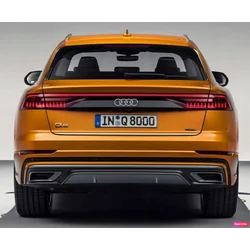 Audi Q8 - KROM-liste Forkromet på lugen