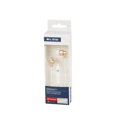 Auriculares BLOW B-100 GOLD, trenzados