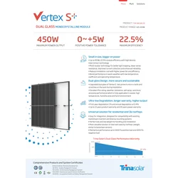 Aurinkopaneeli TRINA SOLAR Vertex S TSM-NE9R.28 440W