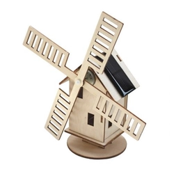 Aurinkovoimalla toimiva lelu "Hollannin tuulimylly"