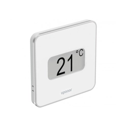 Automatisme pour plancher chauffant Uponor Smatrix Pulse, Thermostat D+RH Style T-169 blanc