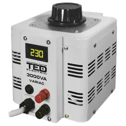 Αυτομετασχηματιστής 0-300V 3KVA TED