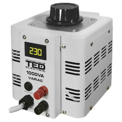 Autotransformaator 0-300V 1KVA TED MT-1KVA