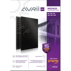 AVRII SOL OPTI-POWER WB-430 black frame