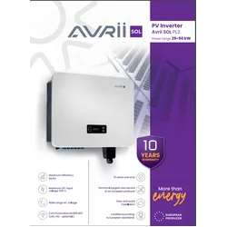 AVS-0008 Convertitore 3-fazowy 25 kW Avria SOL-25-PL3