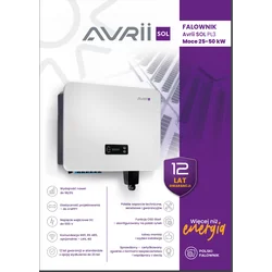 AVS-0011 Inverteris 3-fazowy 50 kW Avria SOL-50-PL3