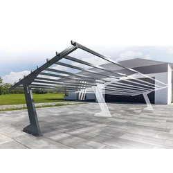 AVS-CAR0B Fotovoltaisk carport Avrii SOL Integra EXPANSION med 2 av platsen