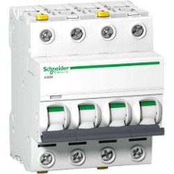 Автоматичний вимикач Schneider Electric iC60N 4P 63A D характеристика (A9F05463)