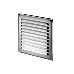 Awenta stainless steel ventilation grille MTA8N 250x250mm