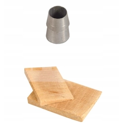 AXE MARTELLO CUNEO SET METALLO-LEGNO 12MM