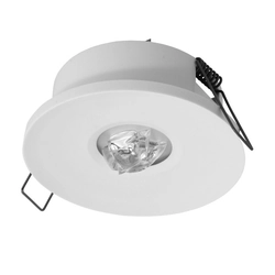 AXP lámpatest IP65/20 ECO LED 3W (folyosói optika)1h egycélú fehér kat. sz.:AXPC/3W/E/1/SE/X/WH