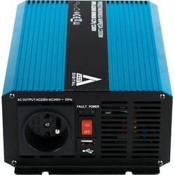 Azo SINUS pārveidotājs 12V/230V 1200W (IPS-1200S )