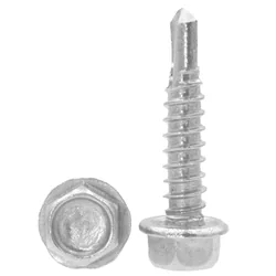 B-6,3-19 - DIN sheet metal screw 7504K Self-drilling screw in electro-galvanized zinc coating 6,3x19