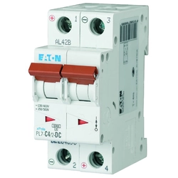 Circuit breaker 10kA DC PL7-C4/2-DC