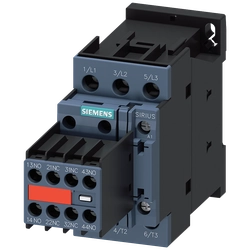 Power contactor, AC switching Siemens 3RT20241AK643MA0 AC Screw connection