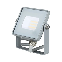 VT-10 10W LED SMD floodlight / Chip SAMSUNG / Color: 4000K / Housing: Gray