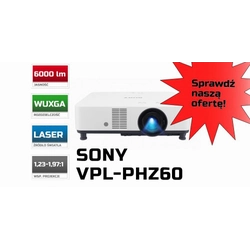 Sony VPL-PHZ60 laserowy projektor instalacyjny