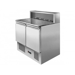 REFRIGERATION TABLE WITH UPDATE 2-DRZWIOWY 300L INVEST HORECA ESL3831 ESL3831