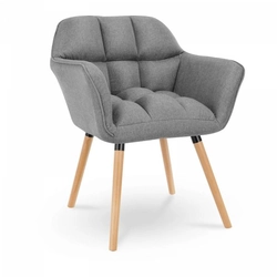 Upholstered chair - dark gray FROMM & amp; STARCK 10260160 STAR_CON_102