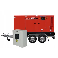 GENERATOR SILENCED 250KVA ATS TRAILER