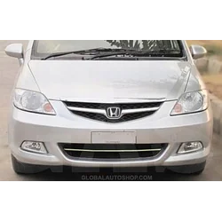 Honda City - Chrome Strips Grill Chrome Dummy Bumper Tuning