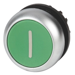 Drive M22-D-G-X1 flat green push button button