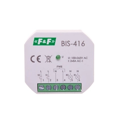 Latching relay F&f Filipowski BIS-416 Electronic switch DIN rail AC AC