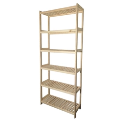 wooden bookcase,6 shelves,213 x 70 x 33 cm