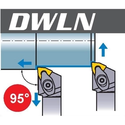 Turning tool DWLNR/L DWLNL 3225P08