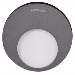 MUNA LED under plaster 230V AC, graphite neutral white, type: 02-221-37