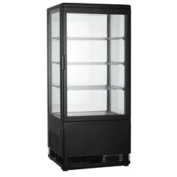 Refrigerated display case (capacity 78 l) RT-78B black