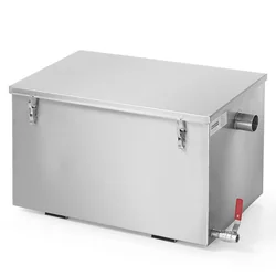 Fat separator for the kitchen of the catering kitchen 180L