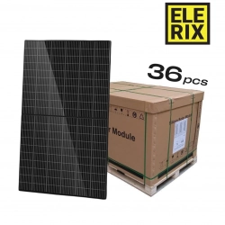 ELERIX Solární panel Mono Half Cut 415Wp 108 články, Paleta 36 ks (ESM-415) Black