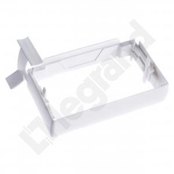 Cover strip for wall duct Legrand 330275 Duct joint cover Symmetric Snap on Plastic Untreated