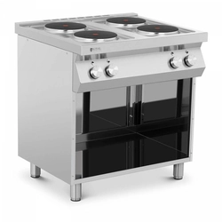 Electric cooker - 4 burners - 4 x 2600 W - open base Royal Catering 10011760 RC-EC4OC
