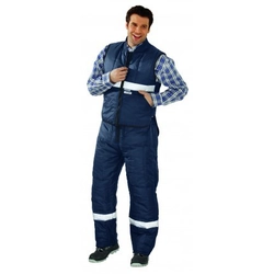 Insulated work vest for cold store 5122 Planam