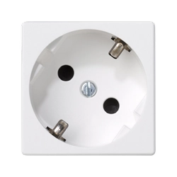 Socket outlet Kontakt-Simon K11/9 White Push-in clamp Plastic IP20