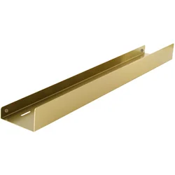 Badezimmer-Duschregal SF04 60cm gebürstetes Gold