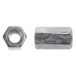 Extension nut M20x60 Zn DIN 6334 (pack of 5)