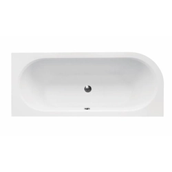 Baignoire asymétrique Besco Avita 150x75 droite - EN SUPPLÉMENT 5% RÉDUCTION POUR LE CODE BESCO5