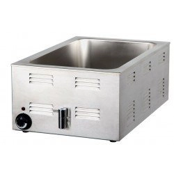 Bain marie electric de masă 1xGN1/1 cu robinet INVEST HORECA 7710 7710