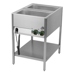 Bain marie staționar 2-komorowy